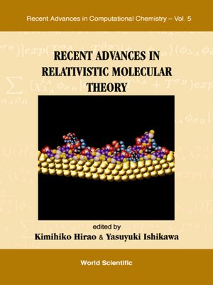 cover image of Recent Advances In Relativistic Molecular Theory